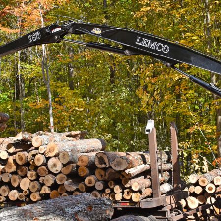 Lemco 950 Loading Trailer @ Full Reach 10-2-2025+ Cropped for Web Site