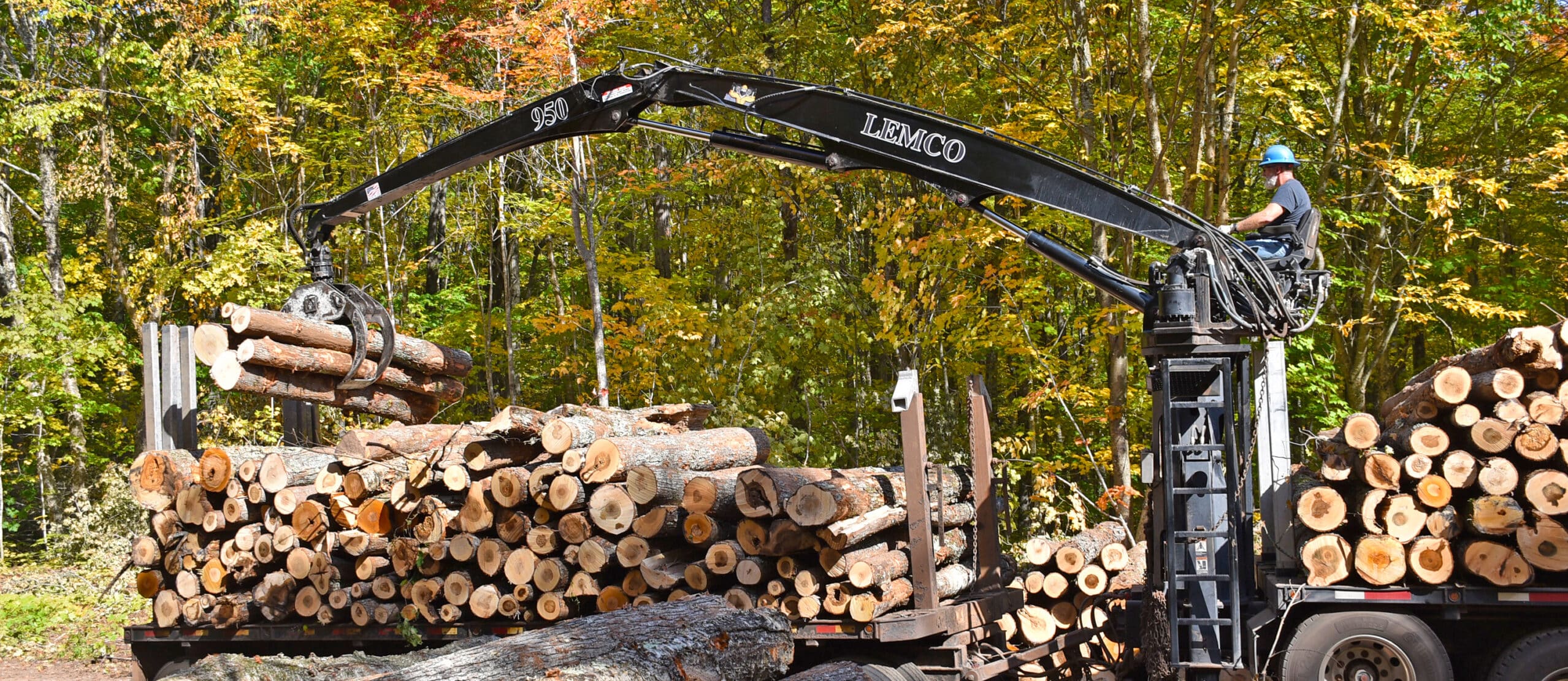 Lemco 950 Loading Trailer @ Full Reach 10-2-2025+ Cropped for Web Site
